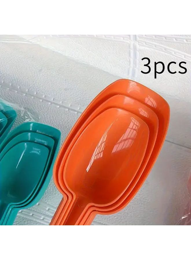 3pcs Plastic Trowel Set Heavy Duty Multi Purpose Garden Hand Shovel Soil Sand Scoop - Image 1