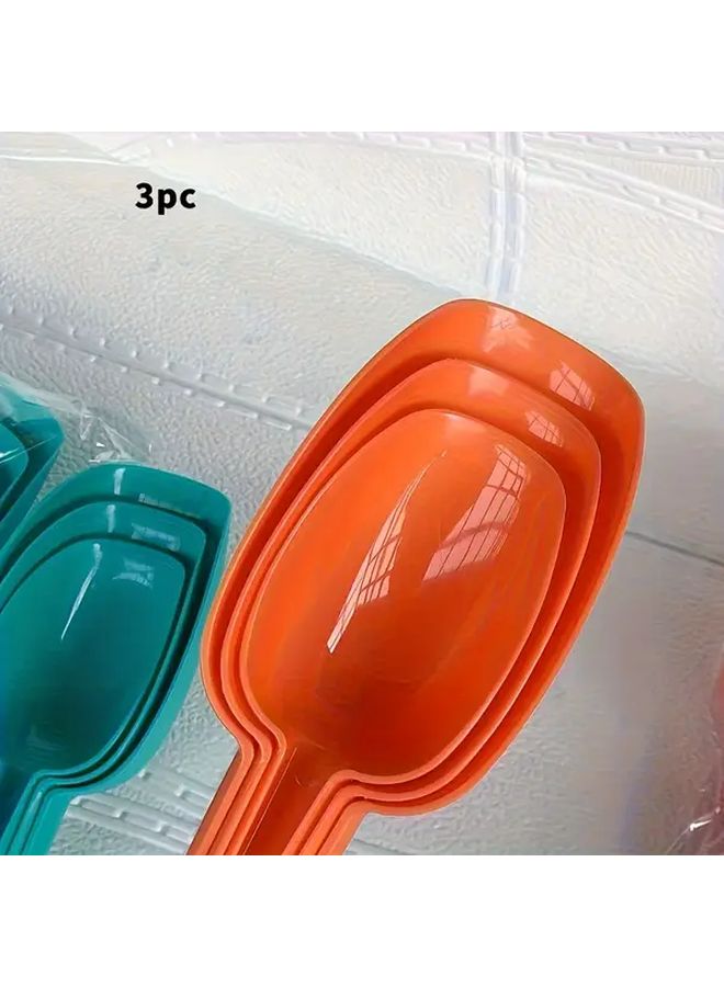 3pcs Plastic Trowel Set Heavy Duty Multi Purpose Garden Hand Shovel Soil Sand Scoop - Image 2