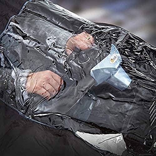 nomiou Mobility Scooter Rain Cover Waterproof Material Protect You and Your Scooter from Rain Snow Sleet and Sun - Image 3