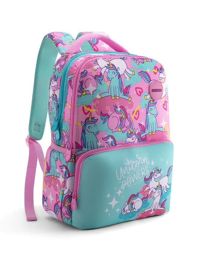AMERICAN TOURISTER Diddle + Backpack 01 24L Capacity, Polyester, Lavender|Front Storage Pocket|Lightweight|Ergo Back & Shoulder|Bottle Holder - 1 Year International Warranty - Image 2