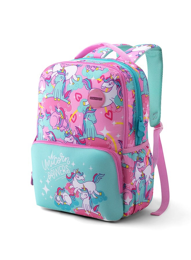 AMERICAN TOURISTER Diddle + Backpack 01 24L Capacity, Polyester, Lavender|Front Storage Pocket|Lightweight|Ergo Back & Shoulder|Bottle Holder - 1 Year International Warranty - Image 3