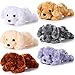 Harrycle 6 Pcs 8 Inch Stuffed Animal Plush Dog Puppy Soft Plush Pillow Toy Fluffy Puppy Set for Kids Girls Dog Theme Party Favor Birthday Baby Room Home DecorCute StyleCute Color - Image 4
