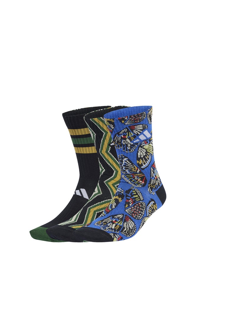 Adidas 3 Pack Farm Socks  - Image 2