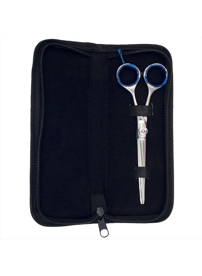 Super Safety Razors مقص حلاقة محترف فاخر بطول 6 بوصات لقص الشعر وتقليم اللحية والشارب - يشمل منظم التوتر وحقيبة حمل - Image 3