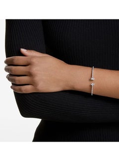 General Attract Rhodium Plated Cuff Bracelet  - Image 2