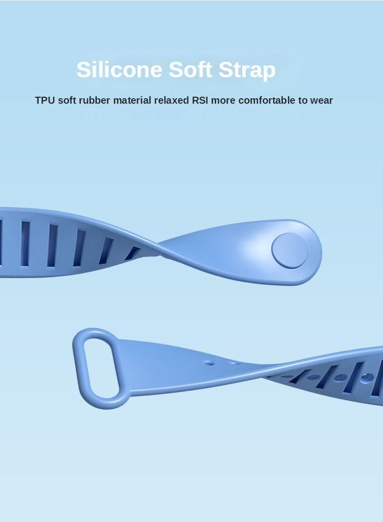 Loquat Cartoon Children Mini USB Watch Digital Timer Fan Gadgets Cool Portable Sports Fan USB Rechargeable Kids Watch Cooler - Image 5