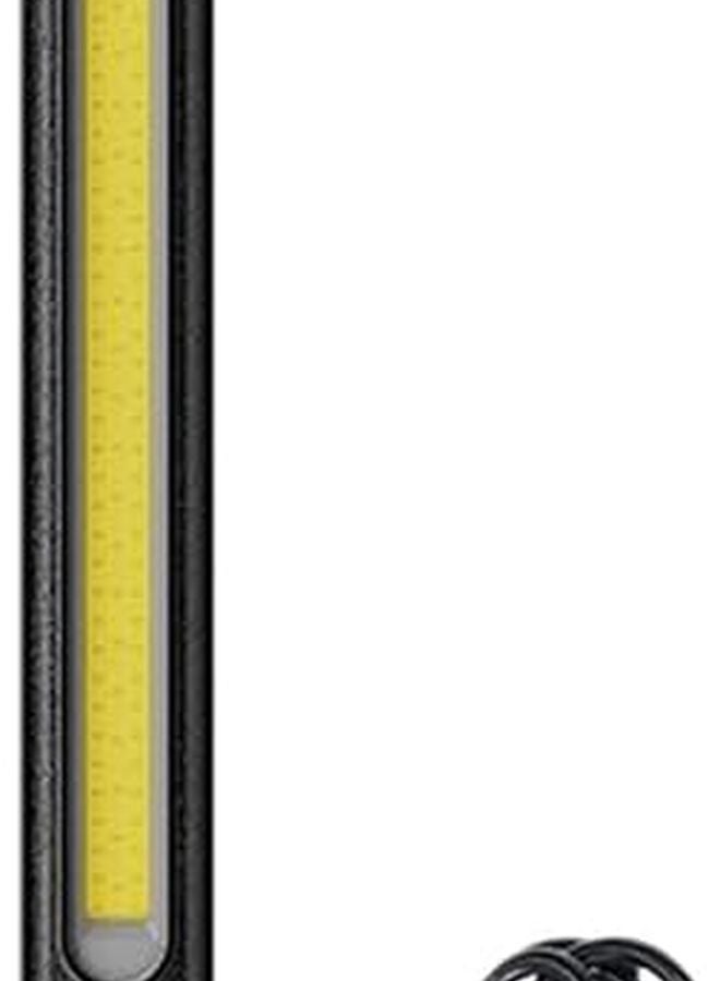 ضوء عمل LED مغناطيسي قابل لإعادة الشحن 6000 مللي أمبير 3 أوضاع أسود مع خطاف لإصلاح السيارات ورشة المرآب - Image 2