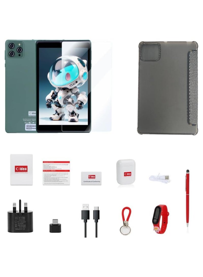 REBENUO 8" Android Tablet with Blue Light Filter | 5G SIM | 8000mAh | Dual Camera | 8GB RAM - Image 4