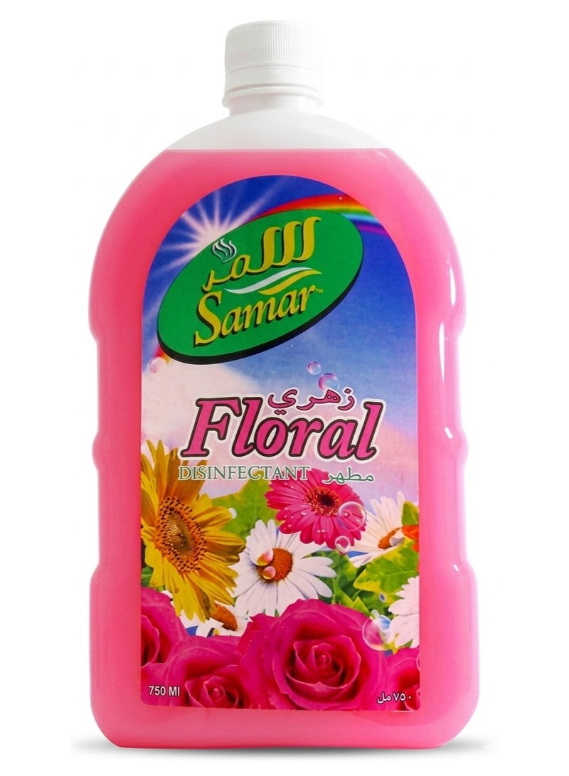 منظف ​​ومطهر برائحة الزهور 750 مل
