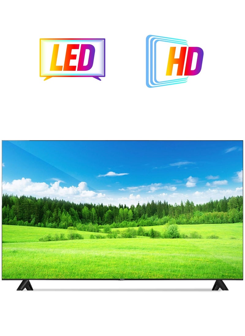 فليكسي تلفزيون LED مرن مقاس 32 بوصة بدون إطار - HD 1366x768، حامل مجاني على الحائط، مشاركة توصيل، مدخل HDMI وUSB مزدوج، نسبة ديناميكية 5000:1، زاوية عرض 176 درجة، OSD متعدد اللغات، ضمان لمدة عامين  - Image 1