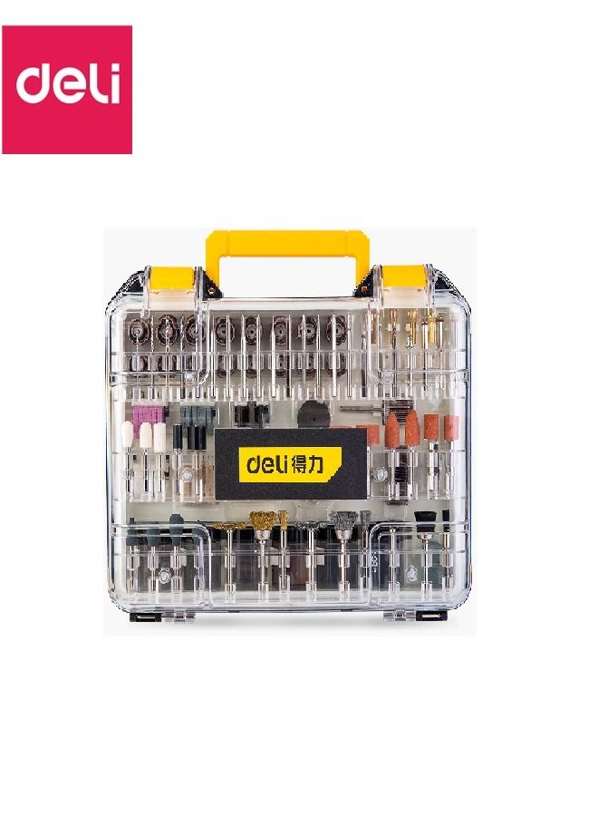 Deli 357-Piece Electric Grinder Accessories Sets Sanding/Cutting/Drilling/Polishing - Image 1