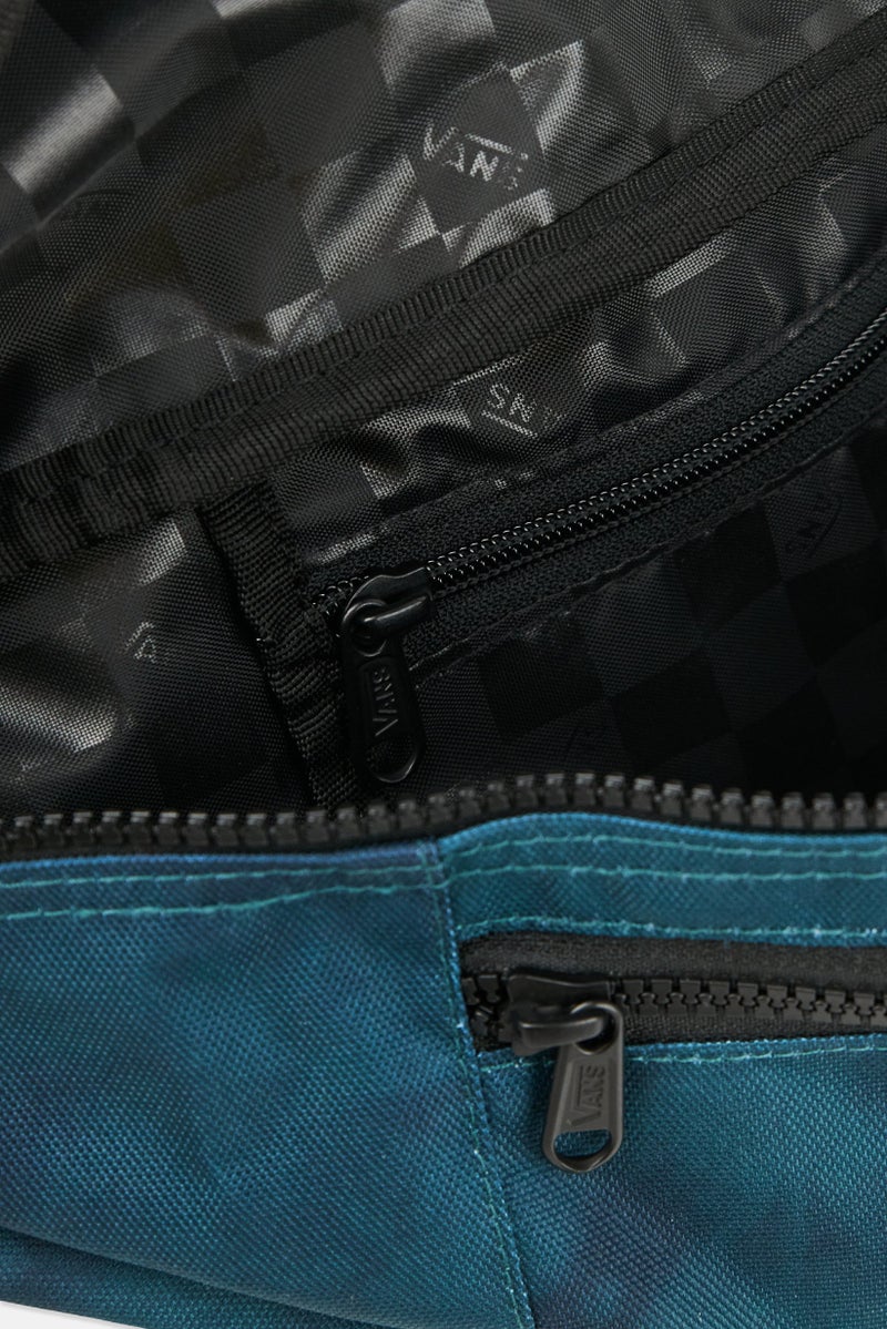 VANS حقيبة فاني للرجال بشعار العلامة التجارية، أخضر مائل إلى الأزرق - Image 3