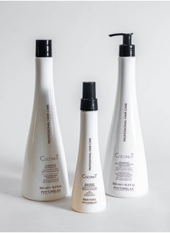 Phytorelax The Perfect Italian Hair Care Set for Dry and Damaged Hair with Coconut Oil – Ultimate Nourishment and Repair– 3 Pieces  - Image 1