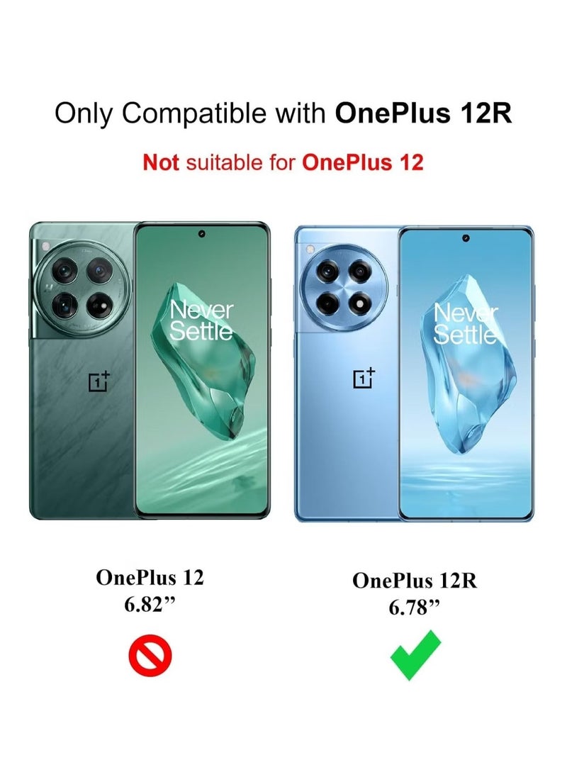 JAJEEK OnePlus 12R 2024 Liquid Gel Rubber Bumper Case – Shockproof Slim Hard Shell with Soft Microfiber Lining Cushion for OnePlus 12R 5G (2024) - Image 2