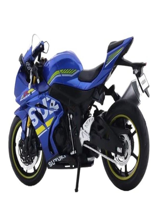MSZ Suzuki GSX R1000 1:12 Scale Licensed Diecast Metal Bike (Blue) - Image 3