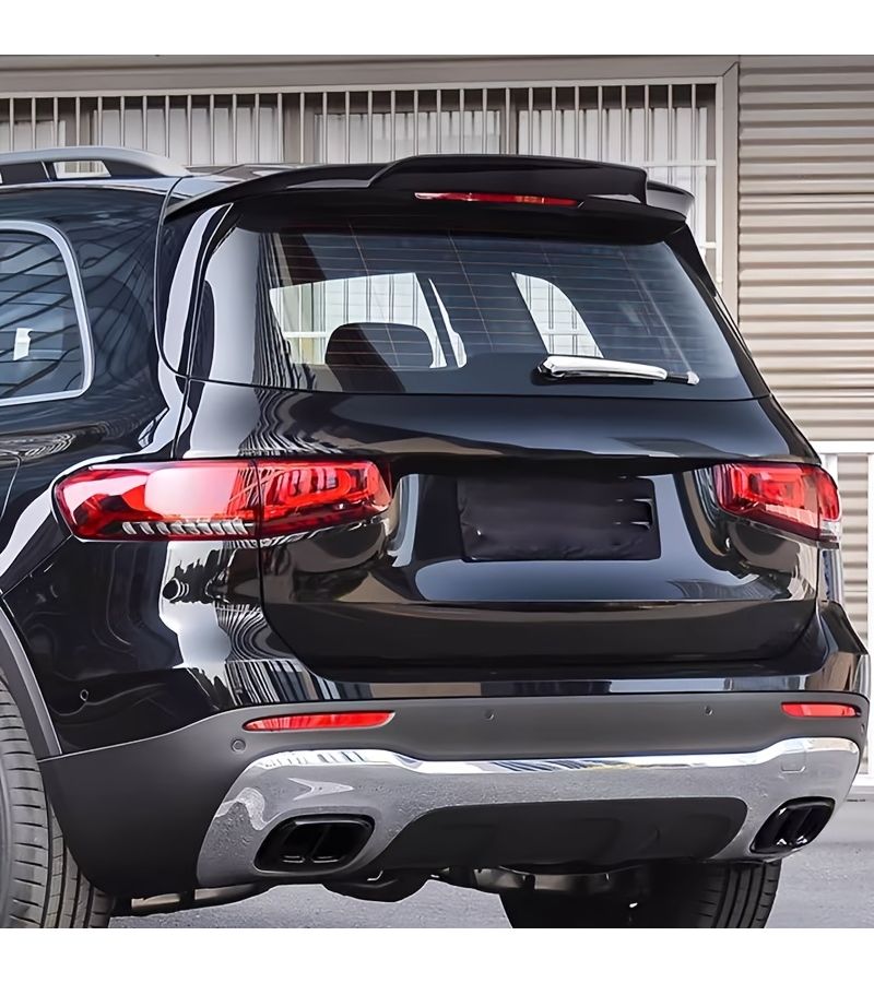 Four Outlet Tailpipe Decorative Cover In Bright Black For Mercedes Gla 14-25 Glb 19-25 Automotive Exterior Accessory - Image 3