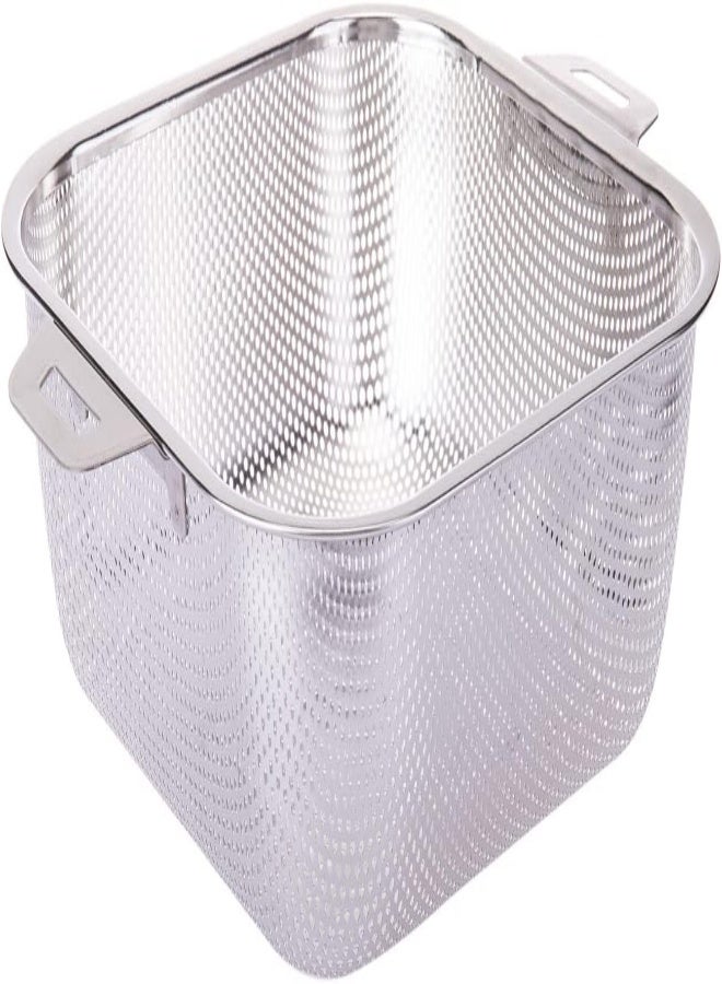 AKDC Steel Strainer 25Cm X 32Cm X 8Cm Silver - Image 4