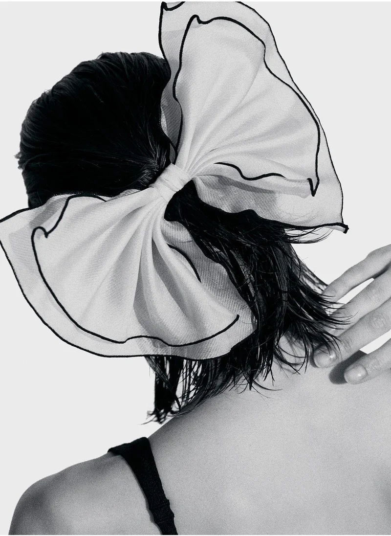 اتش اند ام Bow-Decorated Hair Clip