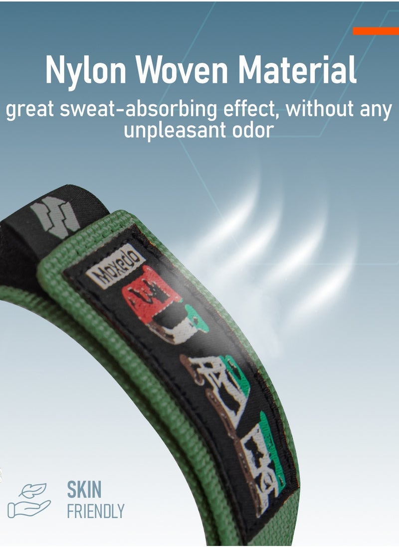 Moxedo - Moxedo MX23 Rugged Strap Breathable Nylon Braided Sports Band Compatible with Apple Watch Band Series 8/7/6/5/4/3/2/1/SE Ultra Woven Loop Design for 44mm/45mm/49mm UAE Edition - Image 1