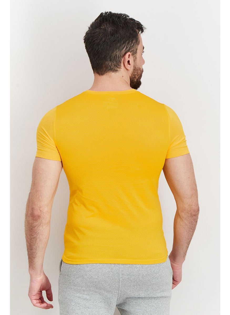 Reebok Men Sportswear Fit Workout Ready T-shirt, Orange  - Image 4