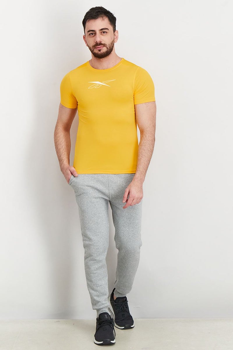 Reebok Men Sportswear Fit Workout Ready T-shirt, Orange - Image 2