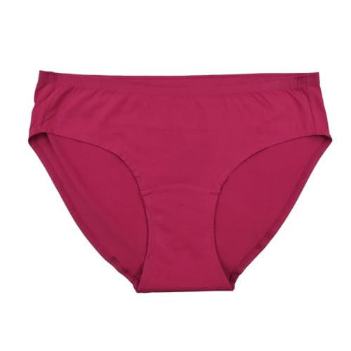 Pristine Life | Leak Proof Underwear For Women Urine | Wash & Reusable | Absorbs 25ml Of Leaks | Anti Bacterial, Hygienic & Leakproof | Comfy Cotton | Pack Of 1 | Dark Pink | 3XL - Image 1