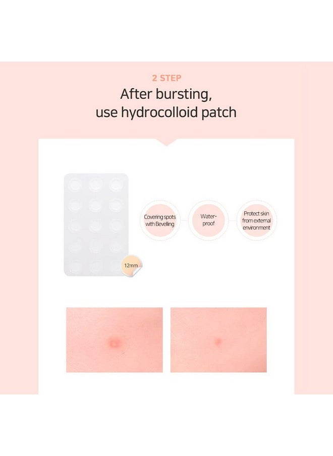 Der. Esthe Dual Derm Spot Patch Set Plaster Patch + Hydrocolloid Patch (70Ea) Care For Acne Pimples Zits Pores Invisible Blemish Cover All Day Long Korean Skincare
