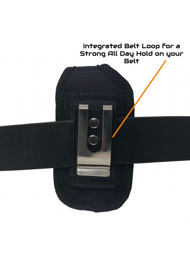 AGOZ AGOZ Rugged Insulin Pump Belt Case, CGM Glucose Monitor Meter Device, Inhaler Case,Belt Clip Pouch with Belt Loops,Insulin Pump Holder Cover,Minimed 780g 770g 670g 630g,Tandem Tslim X2,Freestyle Libre  - Image 4
