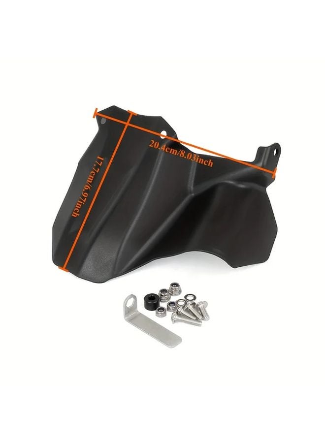 Black Rear Fender Splash Guard For BMW R1300GS 2023 2025 Models Durable Plastic - Image 2