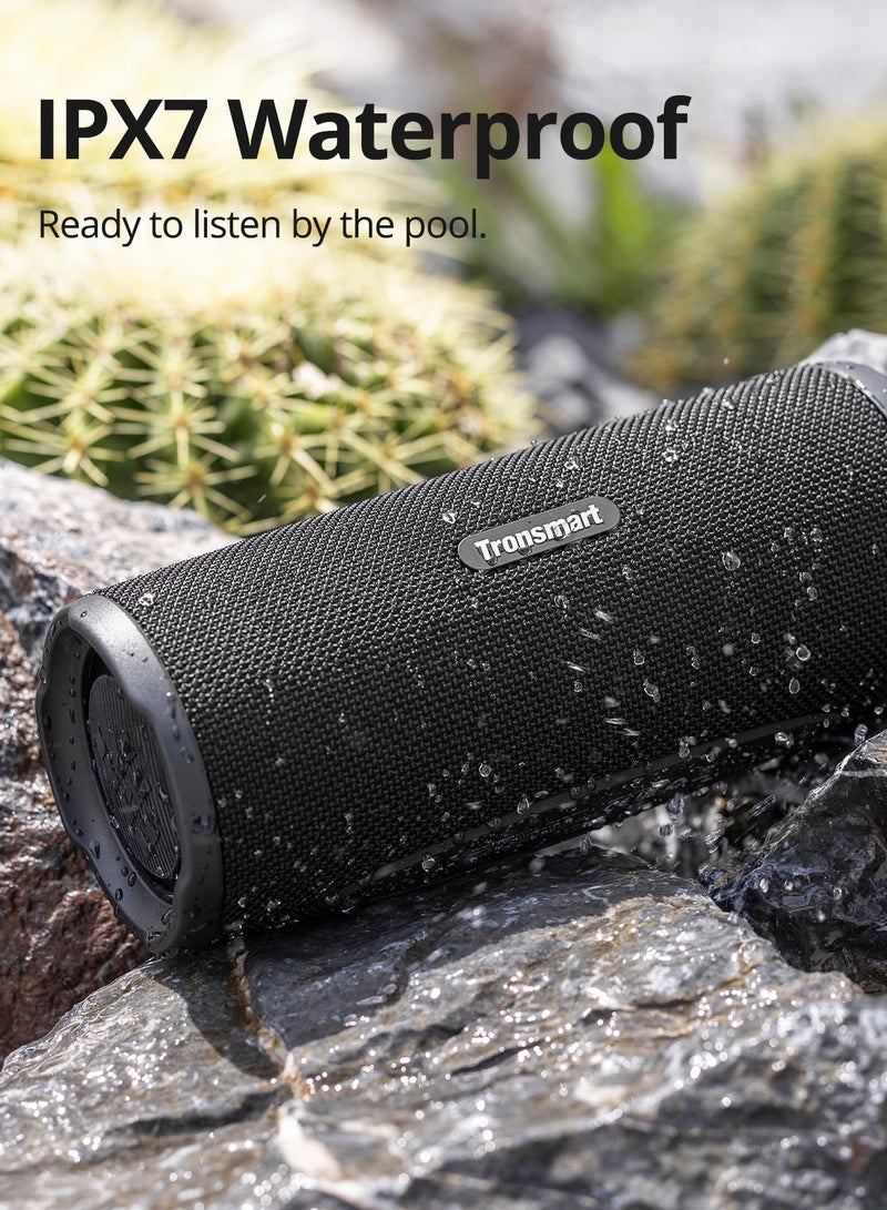 Tronsmart Mirtune C3 Plus 30W Loud Stereo Sound, IPX7 Waterproof, TWS Pairing, 18H Playtime - Portable & Durable Outdoor Bluetooth Speaker (Black) - Image 1