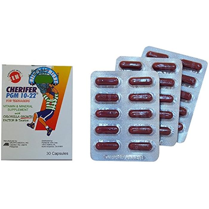 Cherifer PGM 10-22 with High Chlorella Growth Factor for Teenager - Image 1