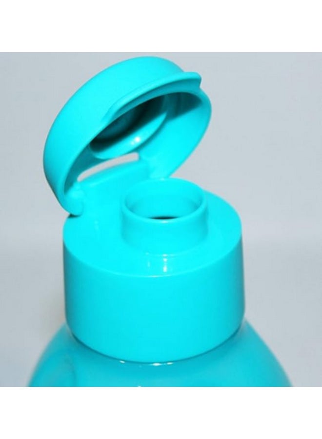 Tupperware Original Fliptop Sparkling bottle 750 ml (2 Pieces) - 1 blue Color + 1 Red Color - Image 4