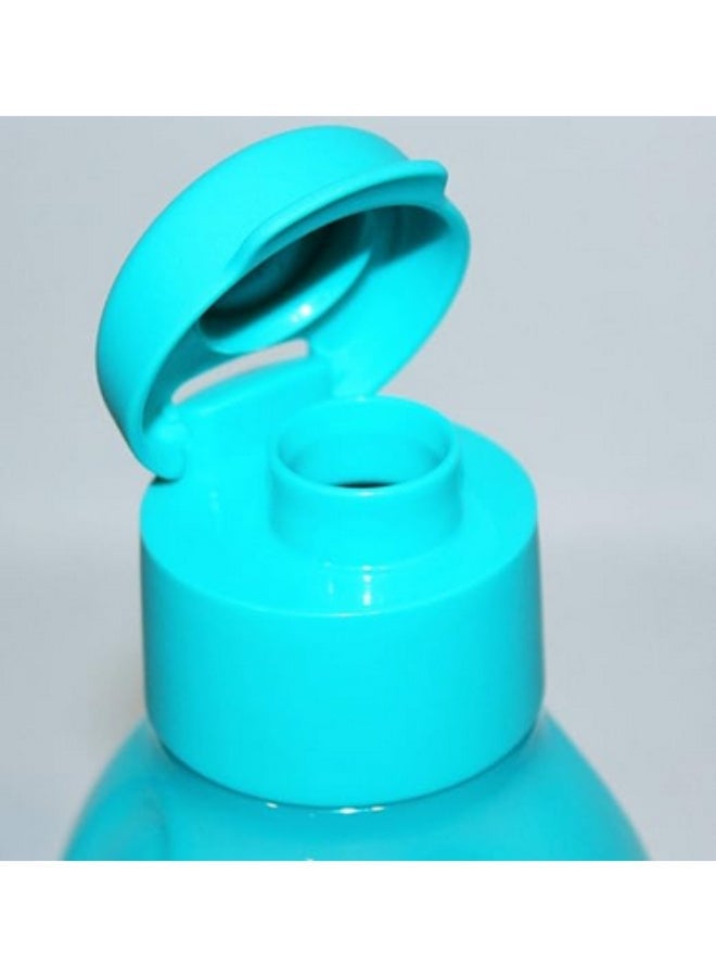 Tupperware Original Fliptop Sparkling bottle 750 ml (2 Pieces) - 1 blue Color + 1 Red Color - Image 5