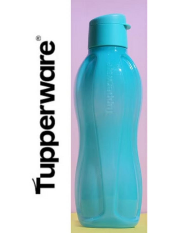 Tupperware Original Fliptop Sparkling bottle 750 ml (2 Pieces) - 1 blue Color + 1 Red Color - Image 3