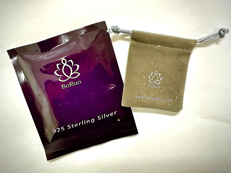 BORUO Sterling Silver Earrings, Celtic Knot Dangle, 925 Metal Type, Good Luck Irish Design for Women - Image 4