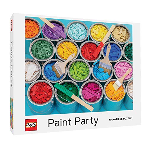 Chronicle Books LEGO Paint Party 1000 Piece Puzzle - Image 1