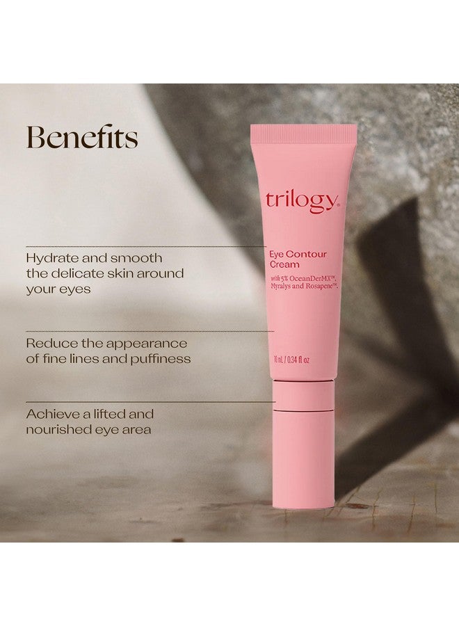 تريلوجي كريم محيط العين، مع مادة روزابين لعلاج الخطوط الدقيقة والانتفاخات، 0.34 أونصة سائلة - Image 2