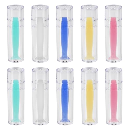 Aoutrow Hard Contact Lens Remover for Hard/RGP Lenses, Contact Lens Inserter Applicator Suction Cup Tool for Prosthetic Eyes, 10 pcs - Image 1