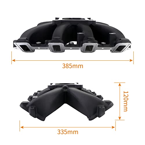 Dokili 300-132 LS Single Plane Intake Manifold Compatible with Chevy Camaro 1998-2002 Corvette 1997-2007 Cadillac CTS 2004-2005 LS1 LS2 LS6 5.7L 6.0L Cathedral Port V8 Engines - Image 5