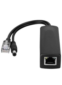Generic 48V to 12V Active POE Splitter Adapter, Connectors Adapter Cable Splitter Injector AP Power Supply Isolated Type With DC 12V Output  - Image 1