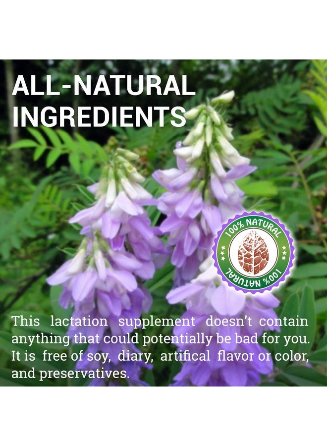 HERBALICIOUS Goat’s Rue Capsules 1000mg - Natural Goats Rue Herbal Supplement - Natural Galega Officinalis for Breast Feeding - Breastmilk Production Food Supplement Support - 100 Caps - Image 4
