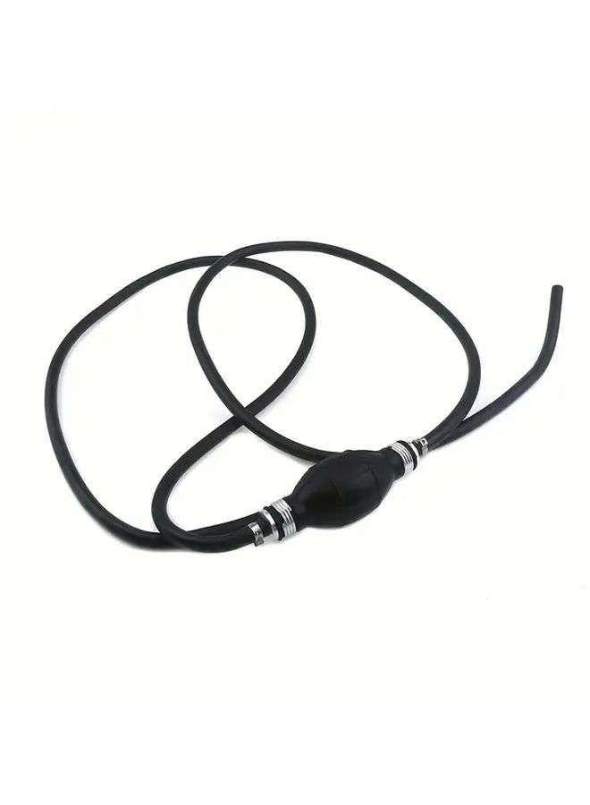 1pc Fuel Line Assembly Outer Hose Marine Outboard Boat Motor RVs Fuel Assembly With Primer Bulb Steel Hose Clamps Leakproof Design Corrosion Resistant Material - Image 5