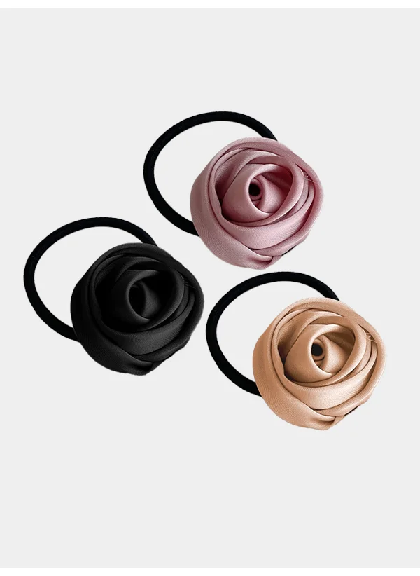 ستايلي Styli Set of 3 - Flower Detail Hair Tie