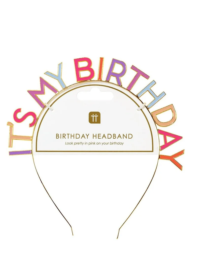 توكينج تيبلز It's My Birthday Headband