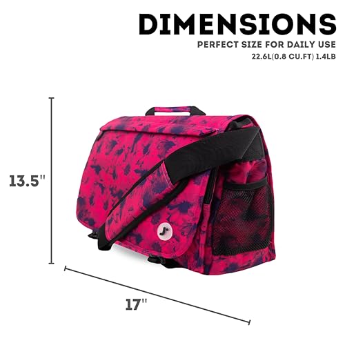 J World New York Thomas Laptop Messenger Bag for Women. Kids Computer Bookbag, Bellis - Image 3