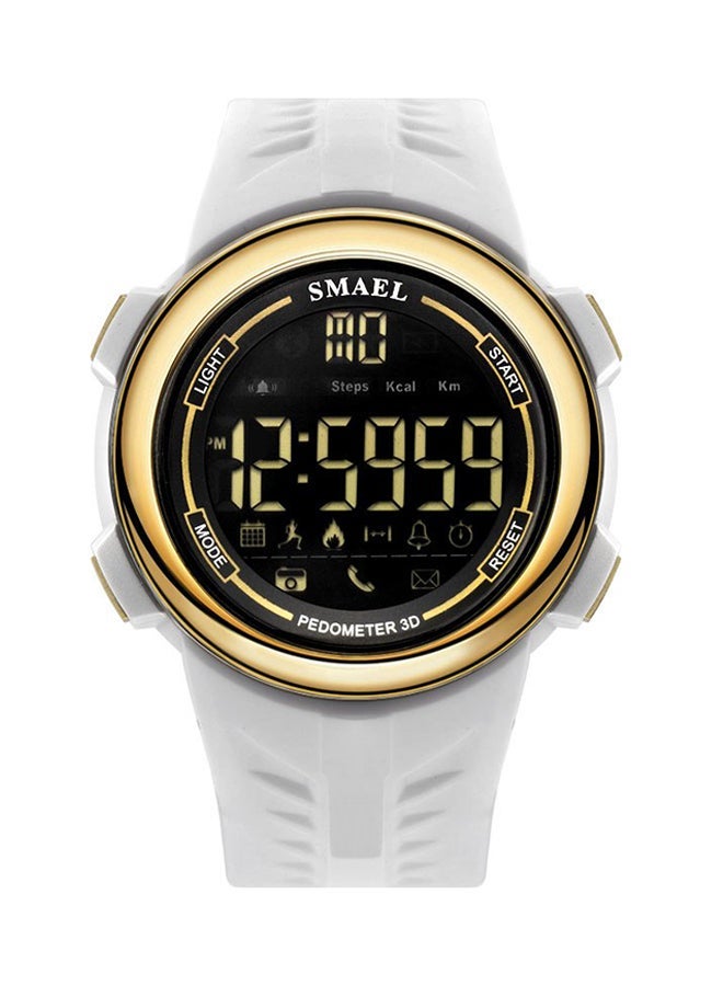 NIBEMINENT unisex Water Resistant Rubber Digital Watch 1703