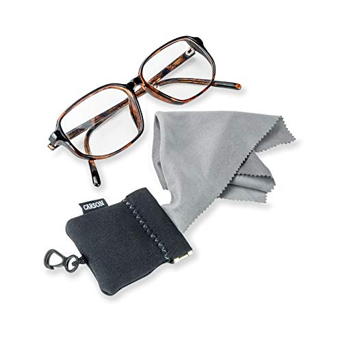 Carson Stuff-It Pro Microfiber Lens Cloth Cleaning System, Black (SN-80BKAM), Pro (Larger Version) - Image 3