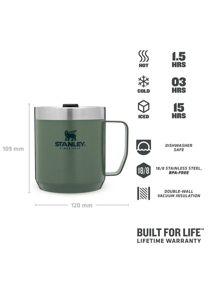 Stanley Classic Legendary Camp Mug 12oz Double-Wall Vacuum Insulated Stainless Steel Mug BPA-Free Dishwasher Safe One-Cup Brewer Compatible - Image 3