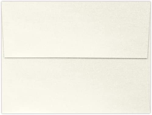 LUXPaper A6 Invitation Envelopes | 4 3/4" x 6 1/2" | Quartz Metallic | 80lb. Text | 50 Qty - Image 5