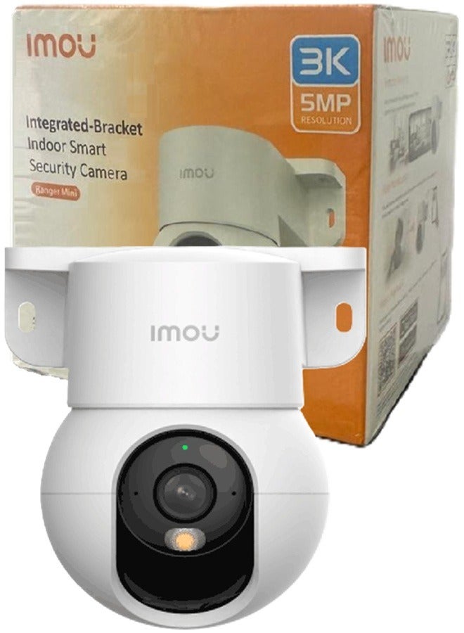IMOU Ranger Mini 5mp 3K H.265 Wi-Fi 6 Pan & Tilt, Motorized IP Camera with AI, Auto Tracking, Two-Way Audio, Built-in Siren and Microphone, Smart Full-Color Night Vision, Human Detection - Image 2